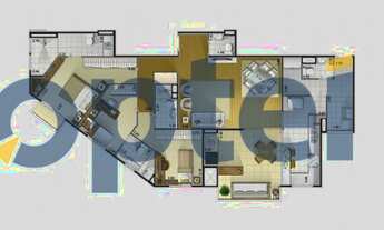 Imagem 2: Apartamento de 134 m² a venda no Jardim do Mar - São Bernardo do Campo