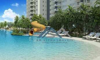 Imagem 2: Apartamento com 1 dormitório para alugar, 53 m² por R$ 3.000,00/mês - Alphaville Empresari