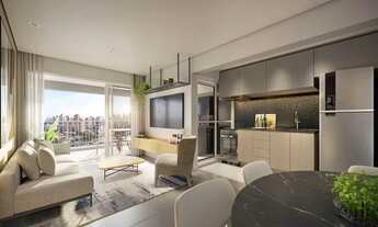 Imagem 4: Quadra de beach tênis e piscina aquecida com raia em um bairro planejado