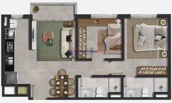 Imagem 4: Apartamento com 2 dormitórios à venda, 73 m² por R$ 710.000,00 - Passo d'Areia - Port