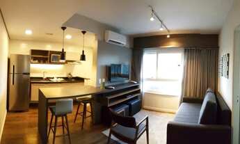 Imagem 3: Studio mobiiado e decorado em frente ao Parcão