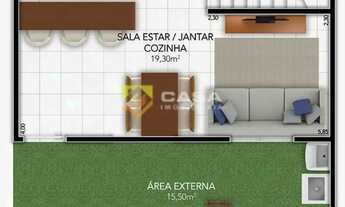 Imagem 7: Casa duplex em Alterosas