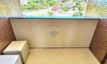 Imagem 5: Apart. mobiliado em Ponta Negra no Resl. Poetas, 2 dorms. c/ suíte, lado sombra, andar int