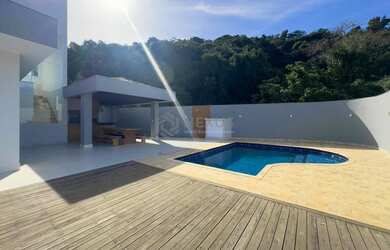 Imagem 5: Casa nova com varanda, piscina e área gourmet no Jardim Guaiuba, Guaruja