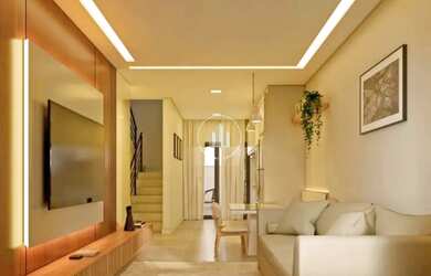 Imagem 6: Sobrado Geminado 2 Quartos com 2 Suítes e 92m² - Areias