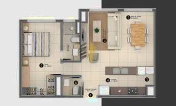 Imagem 7: Apartamento com 2 Dormitorio(s) localizado(a) no bairro Planalto em Gramado / RS Ref.:591
