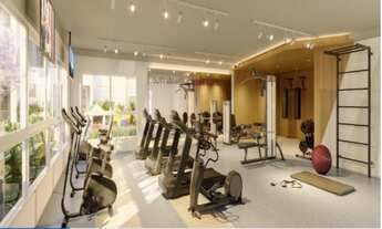 Imagem 3: Apartamento de 51m, com 2 dormitórios, 1 suíte, 1 lavabo, 1 vaga de garagem. Próximo do me