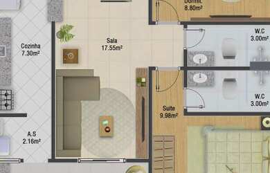 Imagem 5: APARTAMENTO GUILHERMINA - PRAIA GRANDE SP