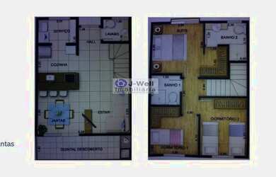 Imagem 2: Casa em Condomínio para Venda em Osasco, Presidente Altino, 3 dormitórios, 1 suíte, 3 banh