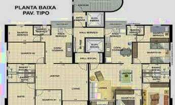 Imagem 4: Apartamento para venda possui 86 metros quadrados com 3 quartos em Boa Viagem - Recife - P