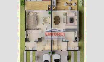 Imagem 4: EMICREI VENDE Casa com 3 dormitórios à venda, 122 m² por R$ 860.000 - Morro do Espelho - S