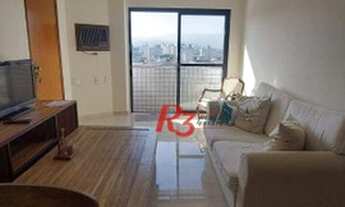 Imagem 1: Apartamento com 3 dormitórios à venda, 90 m² - Boqueirão - Santos/SP