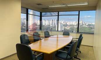 Imagem 7: Conjunto para locação, 306 m² mobiliados na região da Berrini Ar condicionado central Piso