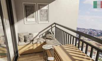 Imagem: 55m² 2 Dorms. Com Suíte, Varanda Integrada