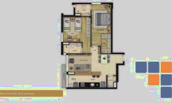 Imagem 3: Apartamento à venda, 112 m² por R$ 2.031.406,56 - Boa Viagem - Belo Horizonte/MG