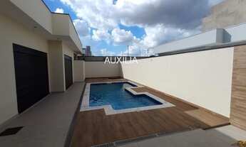 Imagem 4: Casa térrea de três suítes e piscina à venda em Sorocaba no Condomínio Residencial Monte C