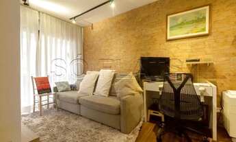 Imagem 2: Flat no Itaim Bibi com 1 dormitórios, 50m² e 1 vaga de garagem disponível venda