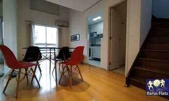 Imagem 3: Flat para locação em Moema - Edifício Duplex Life Moema - Cód. OHE14535