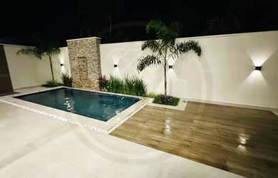 Imagem 4: Belíssima e moderna casa no Condomínio Morada dos pássaros