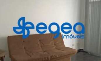 Imagem 6: Itararé - São Vicente - SP Apartamento Mobiliado Varanda Vista ao Mar 1 Dorm. Elev. Garage