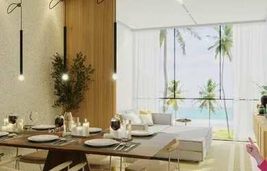 Imagem 3: Tropi na beira-mar de Muro Alto, apartamento 3 quartos com piscina privativa no térreo!