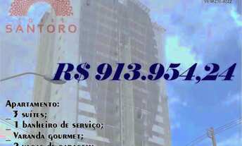 Imagem 1: Torre Santoro. 3 Suítes. Varanda Gourmet. 2 Vagas. G67