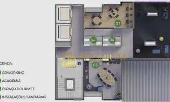 Imagem 5: Lançamento apto com 2 dormitórios à venda, 54 m² por R$ 350.000 - Jardim das Indústrias