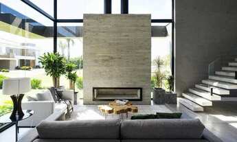 Imagem 6: Sobrado beira lago mobiliado com 4 suítes e piscina à venda - Condomínio Sea Coast - Xangr