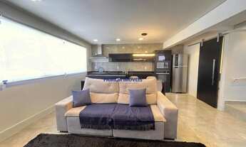 Imagem 3: Casa Sobreposta Alta a Venda 3 Suítes Churrasqueira Marapé Santos SP