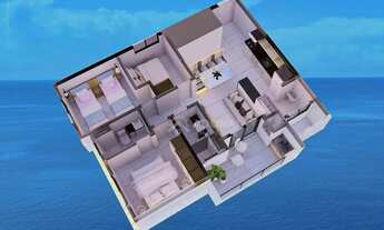 Imagem 2: Apartamento com 3 dormitórios à venda por R$ 795.000,00 - Eliana - Guaratuba/PR