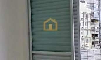 Imagem 4: Apartamento Sala Living - Frente - Gonzaga - Sacada - Santos/SP