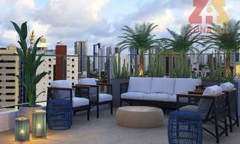 Imagem 6: Flat com 1 dormitório à venda, 31 m² por R$ 310.000,00 - Tambaú - João Pessoa/PB