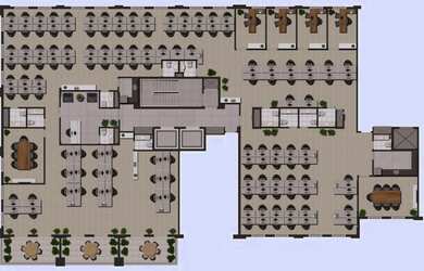 Imagem 3: Sala para alugar por R$ 29700.00, 579.35 m2 - BOM RETIRO - JOINVILLE/SC