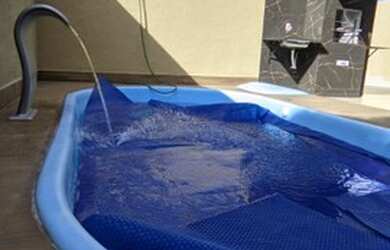 Imagem 5: Casa com 3 quartos 2 banheiros e área de piscina