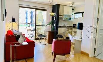 Imagem 5: Apartamento Paulista Wall Street para locação com 48m² contendo 1 dormitório e 1 vaga de g