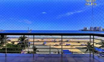 Imagem 6: Apartamento na praia frente ao mar 3 dormitórios 1 suíte sacada 1 vaga Pitangueiras Guaruj