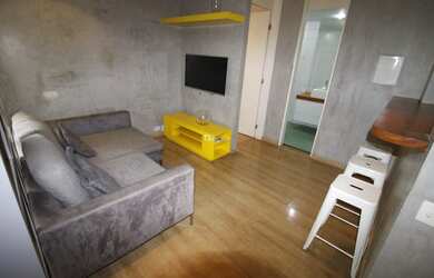 Imagem 5: Lindo Apto com Ar condicionado na sala e quarto ! 1 dormitório, 1 vaga de garagem!