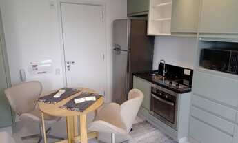 Imagem 2: Studio novo totalmente mobiliado para aluguel possui 25m2 com 1 quarto ao lado do metrô Sã