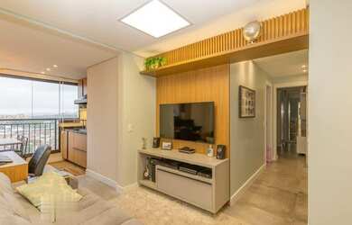 Imagem 2: Apartamento de 69m com 2 dormitórios sendo 1 suíte e 2 vagas de garagem