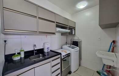Imagem 3: Atlântico Porto - Pituba - Mobiliado - 1 quarto - Nascente - Vista mar - 45m²