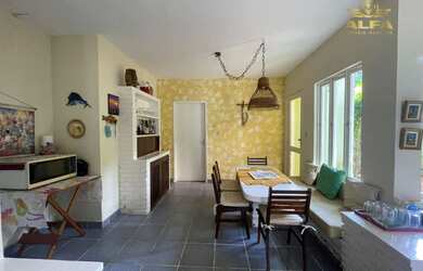 Imagem 3: Casa no Albamar com 4 dormitórios, churrasqueira, 3 vagas - Balneário praia de Perequê, Gu