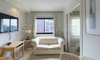 Imagem 3: Flat no Jardim Paulista prox da Av Paulista e Avenida Nove de Julho para locação. Ao lado