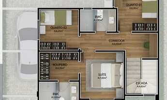 Imagem 4: Sobrado em condomínio no Bairro Alto - ARYA 1