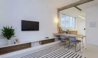 Imagem 3: Apartamento com 1 Quarto para alugar, 49m² - Jardins