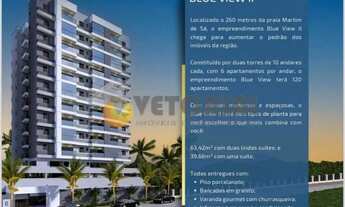 Imagem 2: Apartamento com 1 dormitório à venda, 43 m² por R$ 340.000,00 - Martim de Sá - Caraguatatu