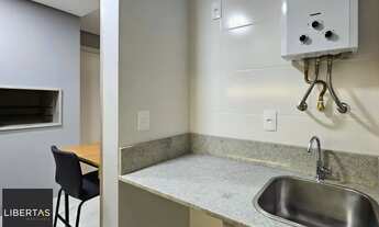 Imagem 7: Apartamento completamente mobiliado e decorado, sacada, churrasqueira e vaga, co