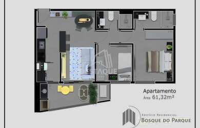 Imagem 7: Apartamento para Venda em Presidente Prudente, Jardim Esplanada, 2 dormitórios, 1 suíte, 2