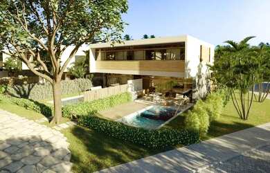 Imagem: Casa a beira-mar de Carneiros