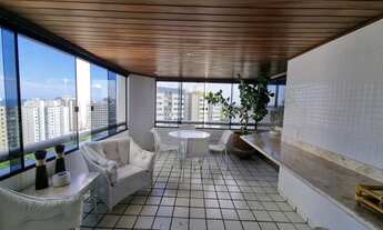Imagem 4: Apartamento para venda com 295 metros quadrados com 4 quartos em Pituba,todo mobiliado Sal