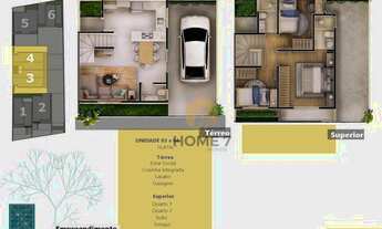 Imagem 7: Sobrado com 3 dormitórios à venda, 76 m² por R$ 380.000,00 - Sítio Cercado - Curitiba/PR